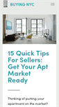 Mobile Screenshot of buyingnyc.com