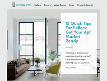 Tablet Screenshot of buyingnyc.com